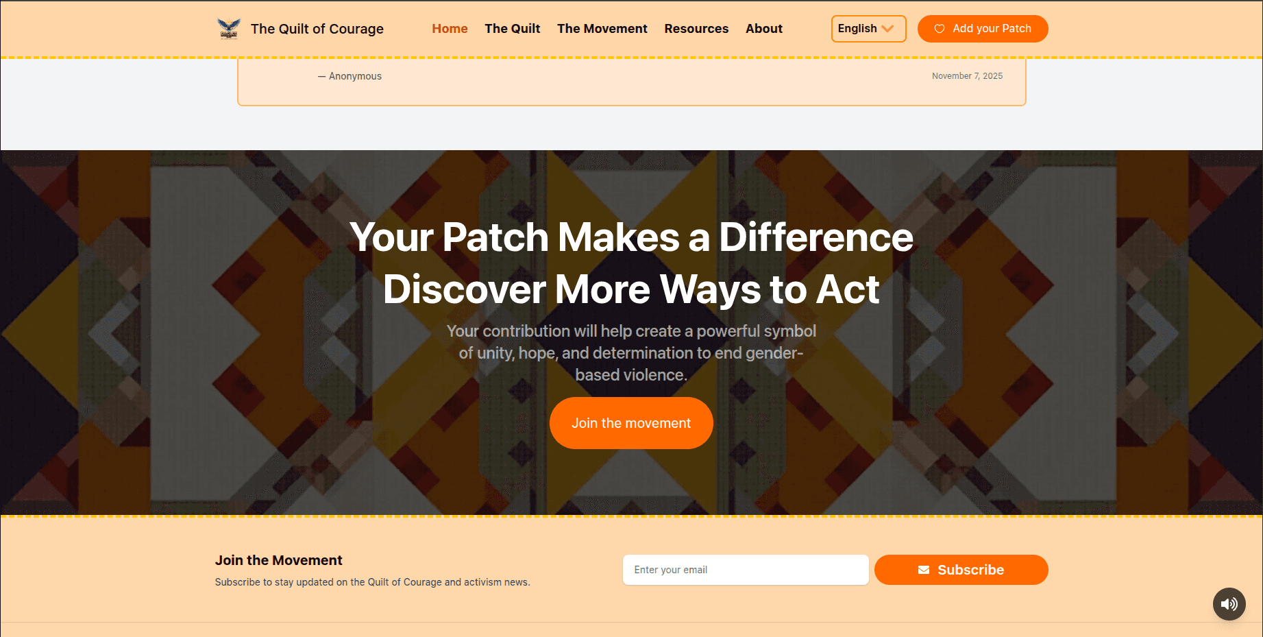 Quilt of Courage screenshot 2