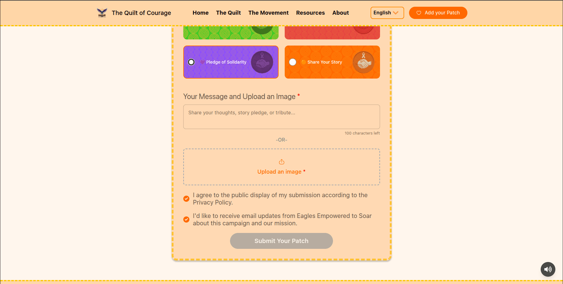 Quilt of Courage screenshot 6