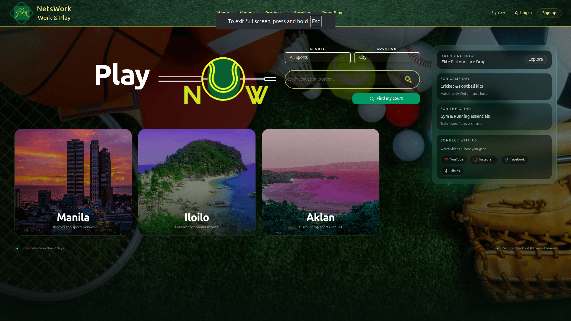 NetsWork screenshot 1