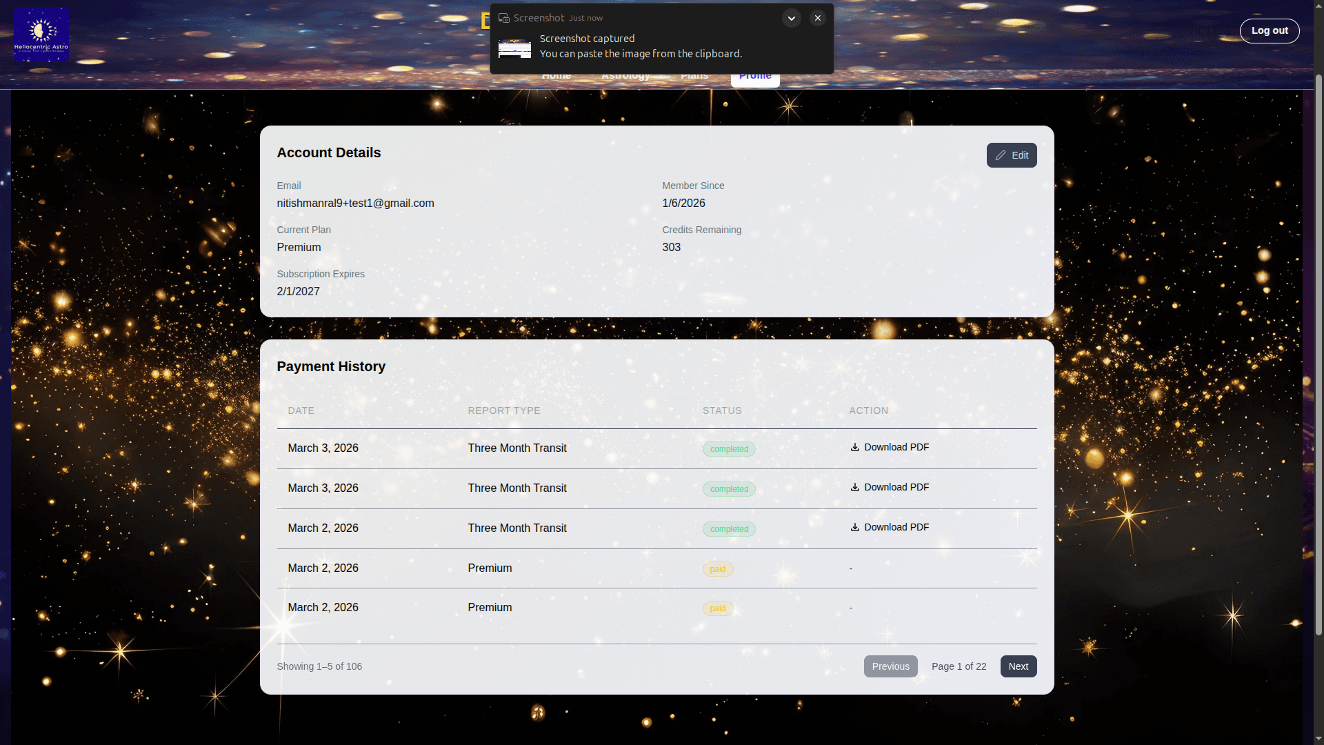 Heliocentric Astrology screenshot 6
