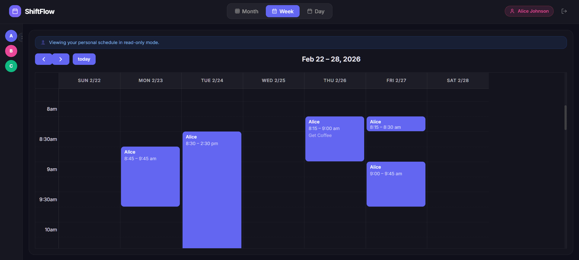 ShiftFlow screenshot 4